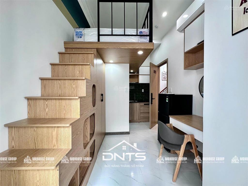 Căn hộ duplex  ban công  full nội thất mới 100%  ngay vòng xoay dân chủ, cv lê thị riêng