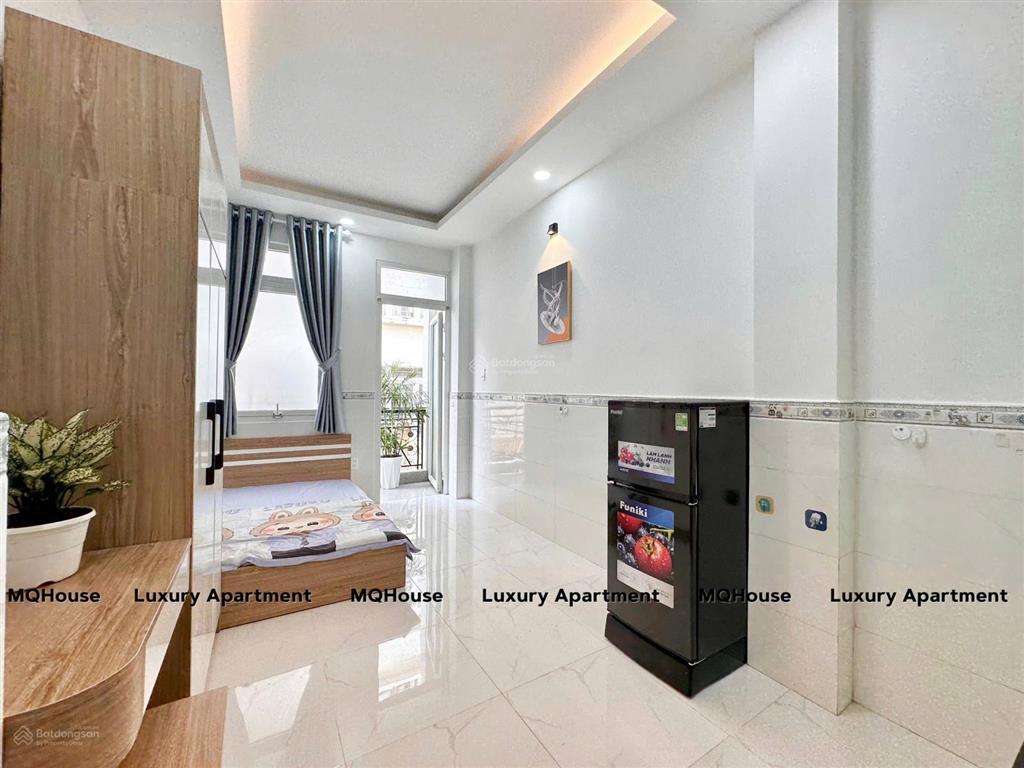 Căn hộ studio new 100% cửa sổ lớn thang máy  hầm xe bảo vệ ngay vạn hạnh mall, bv nhi đồng 1 q10