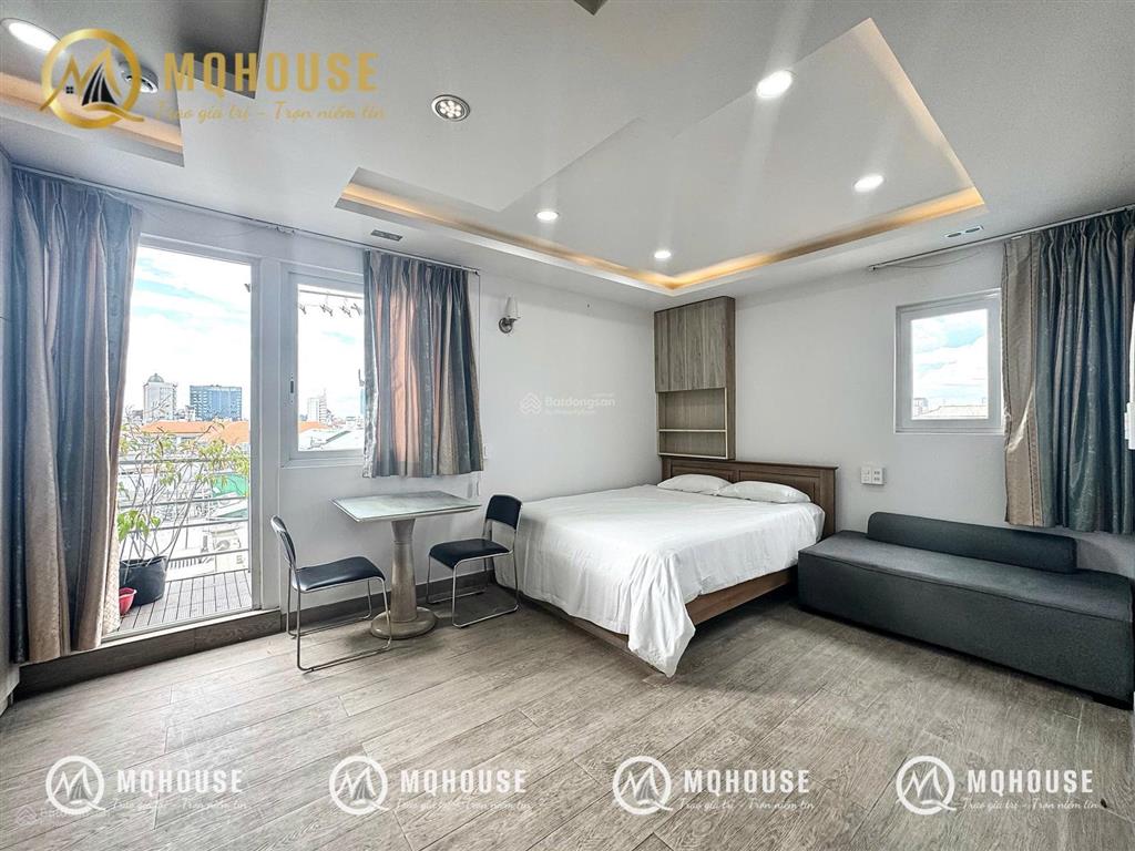Căn hộ studio 30m2 ban công  full nội thất  ngay khu phan xích long, ngã 4 phú nhuận