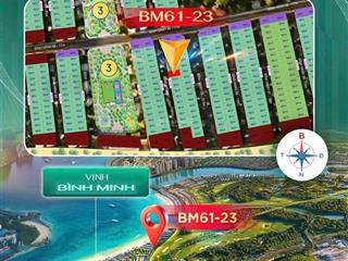 Duy nhất song lập biển bm6123 quỹ căn đẹp giá tốt tại vịnh bình minh