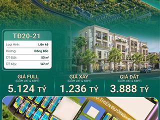 Shophouse liền kề giá tốt nhất phân khu thiên đường  vinhomes global gate hạ long