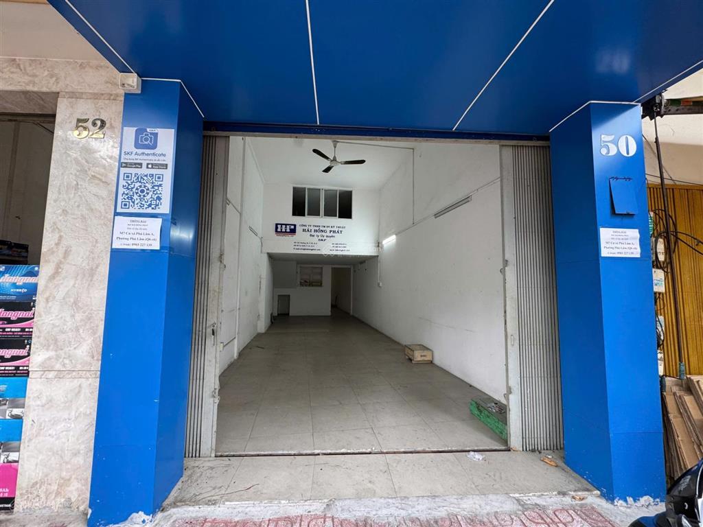 Cho thuê nhà mặt tiền 4x25m đường tạ uyên