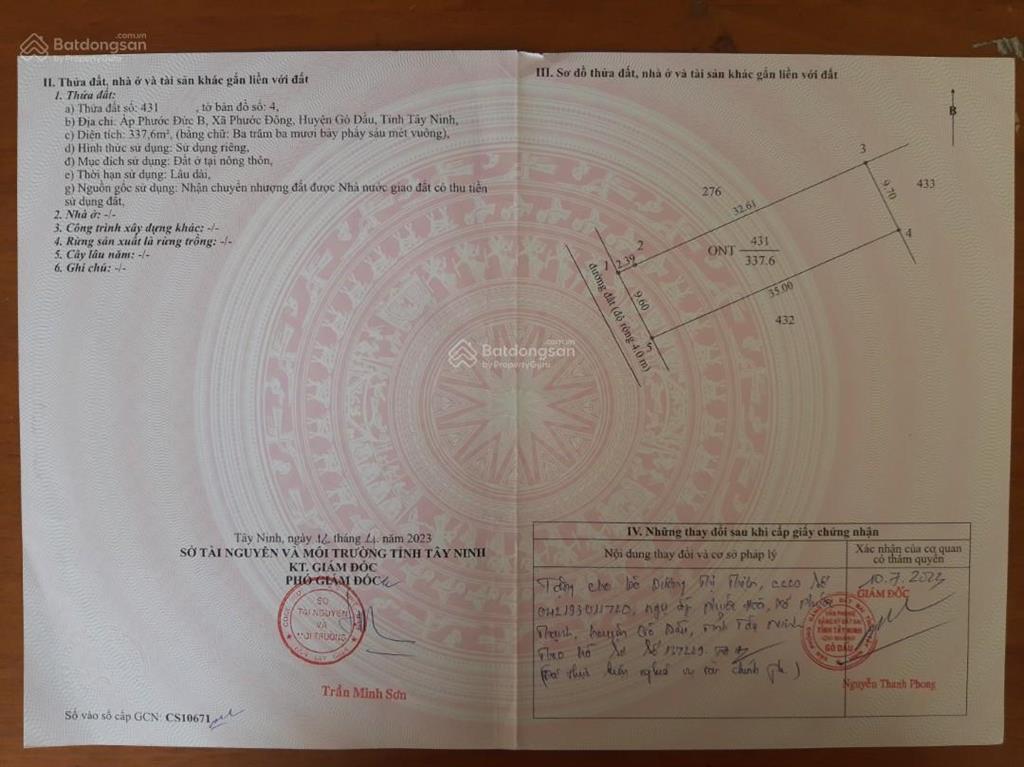 Thật dễ dàng mua đất ở đô thị, cất nhà đi làm ngay cạnh kcn phước đông, chỉ 690 triệu