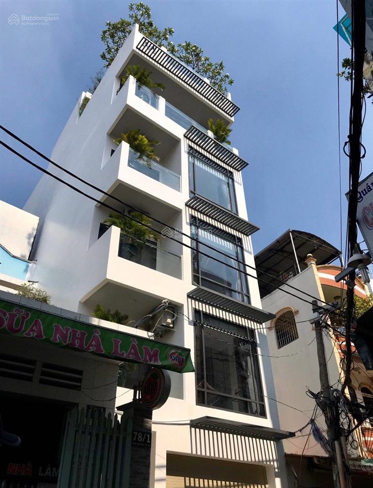 Cho thuê 165tr/tháng  mặt tiền nguyễn gia trí  q.bt  8x20m 7 tầng  giá 33 tỷ