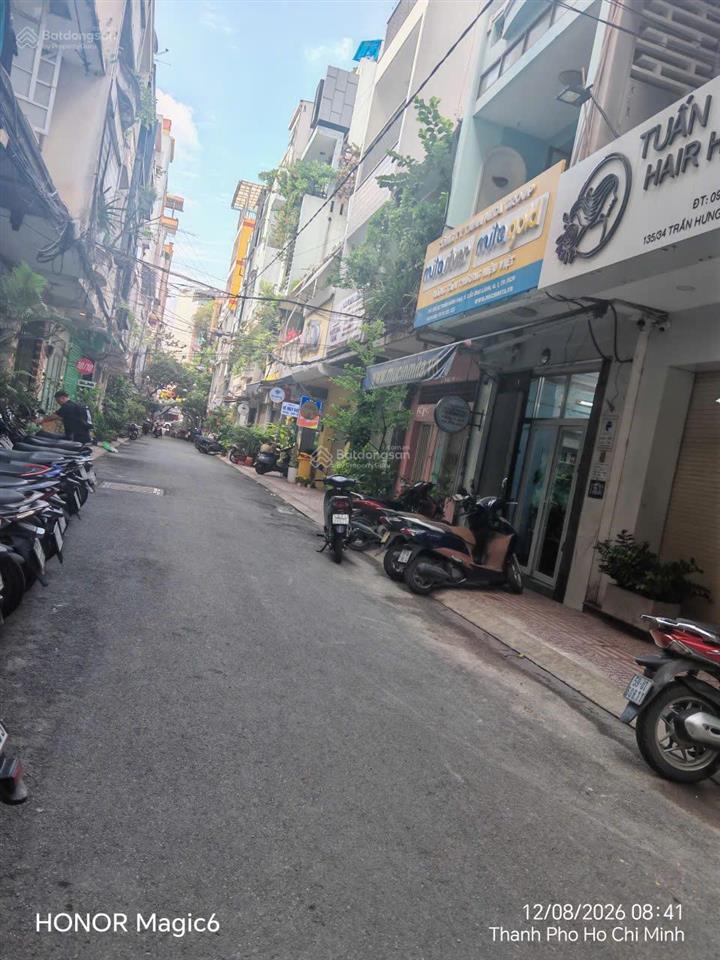 Bán nhà trần hưng đạo  quận 1  4x17m  nhà 5 tầng  hẻm 2 xe hơi  giá chỉ 25 tỷ