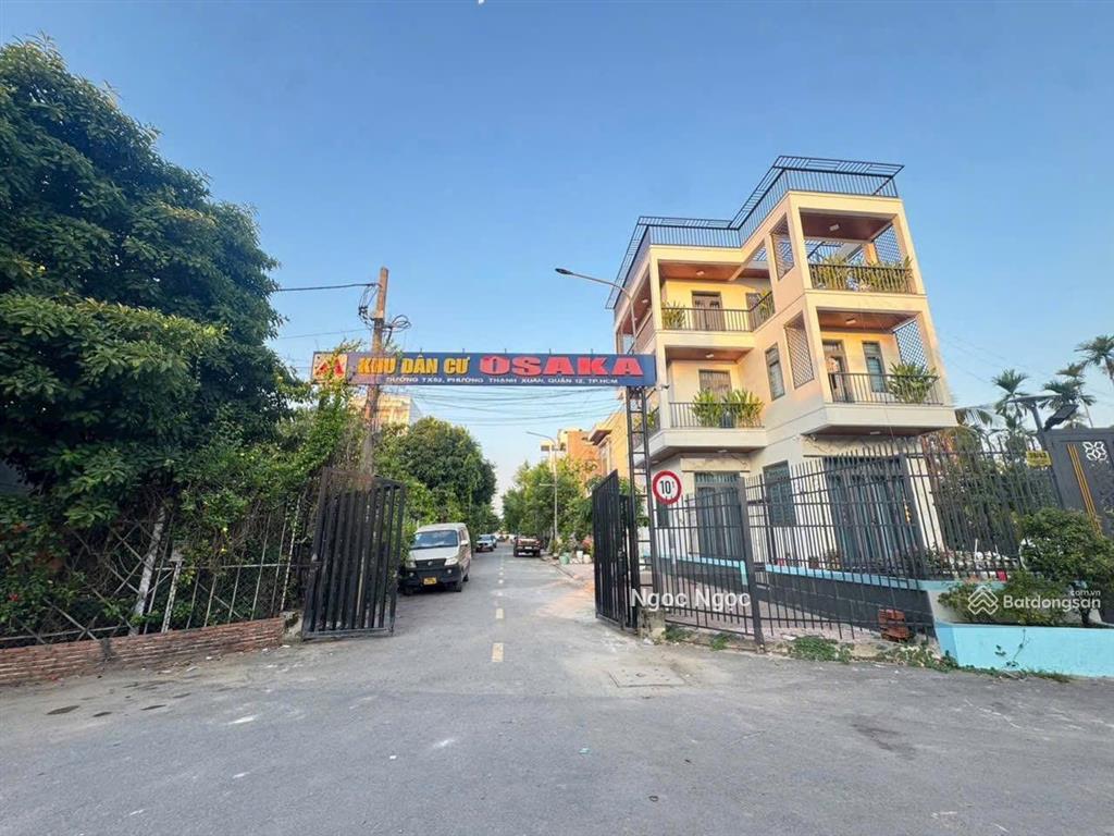 Bán nhà sổ riêng 3 tầng đường 12m tại thạnh xuân 48 quận 12