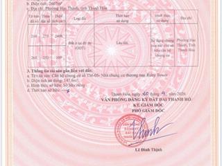 Căn tầng 1 chung cư ruby  sổ đỏ lâu dài  kinh doanh tốt  giá chỉ 1,234 tỷ  0919 959 ***