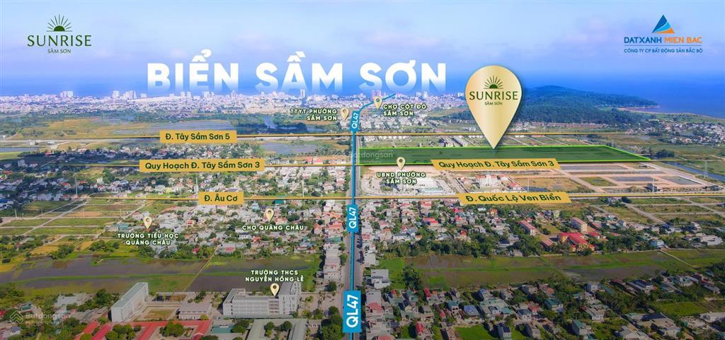 Chính chủ bán nhanh căn nhà phố mặt quốc lộ 47  sunrise sầm sơn  0919 959 ***