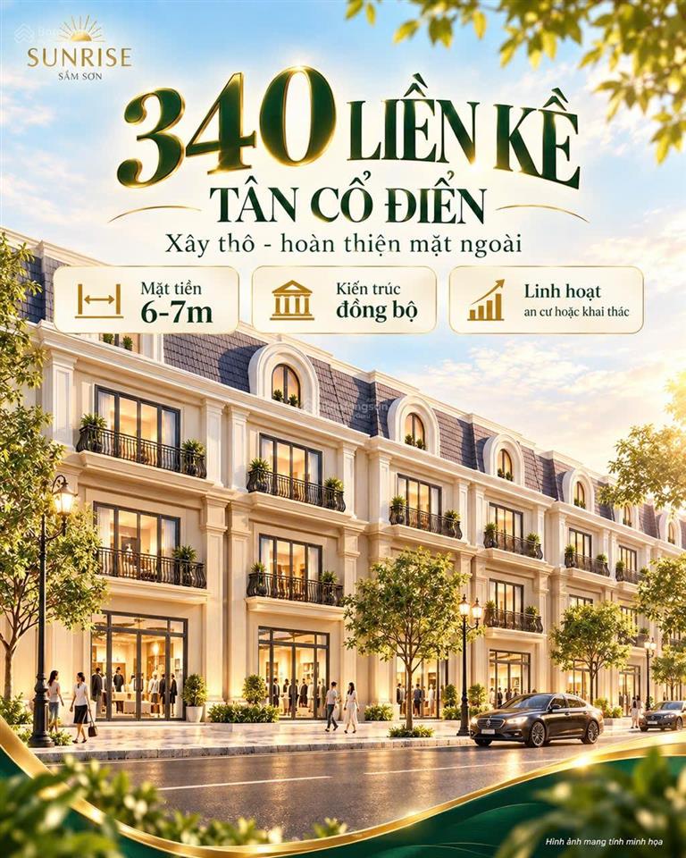 Căn liền kề xuất ngoại giao sunrise sầm sơn  0919 959 ***