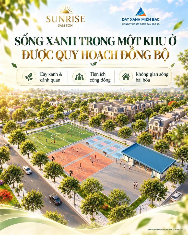 Chính chủ cần bán nhanh biệt thự cạnh ubnd phường sầm sơn  phân khu mở đợt 1 sunrive sầm sơn