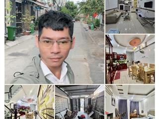 Chính chủ 1 đời  81m2  4 tầng/3pn  hẻm ô tô phạm văn chiêu  p.an hội tây gò vấp 8x tỷ tl