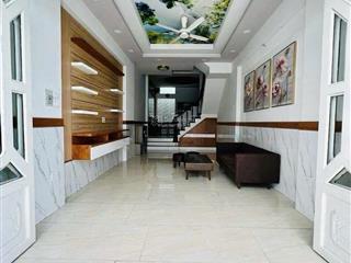 Nhà hẻm xe hơi quang trung, 60m2  4 tầng/4pn, 10 ra sân bay, 7.849tỷ + tl chính chủ