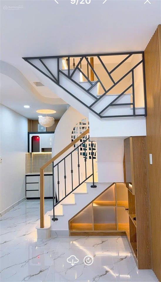Quận 5  nhà đẹp xây kiên cố  nội thất đẹp  thiết kế hiện đại  nhà 2 mặt hẻm