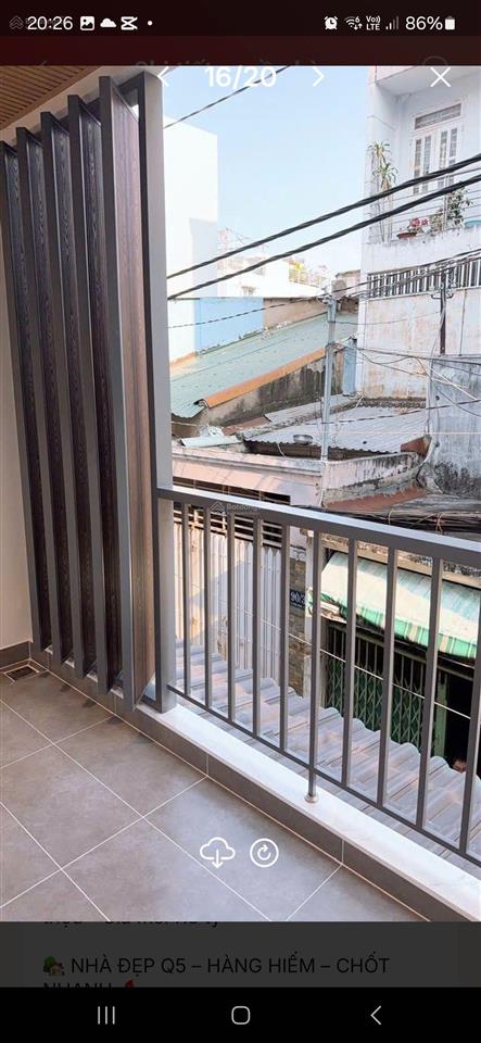 Quận 5  nhà đẹp xây kiên cố  nội thất đẹp  thiết kế hiện đại  nhà 2 mặt hẻm