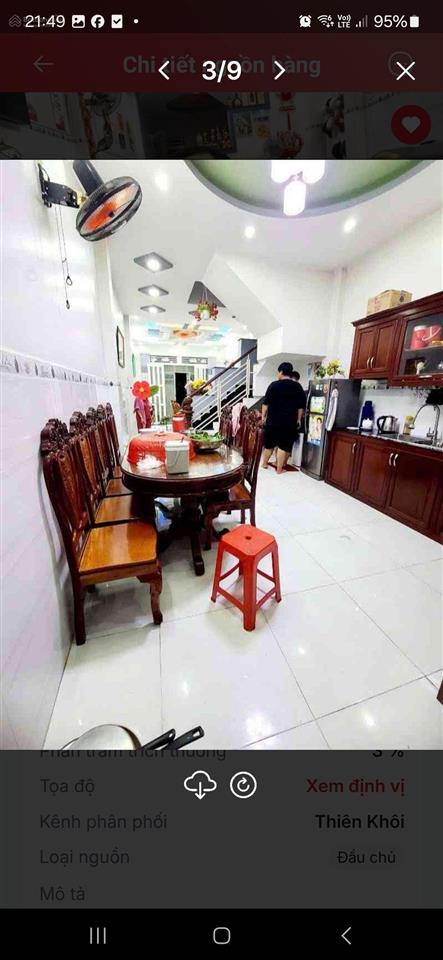 Âu dương lân  nguyễn thị tần  hxh sát mặt tiền  4 tầng btct  giá hơn 9 tỷ tl