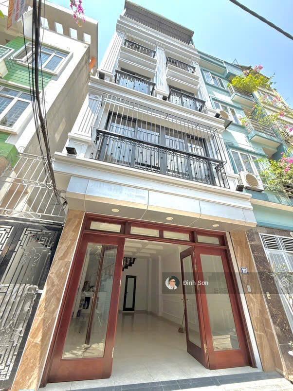 Hiếm bán gấp giảm 1 tỷ hồng tiến 60m2  12.6 tỷ  5 tầng oto  căn góc  sổ đỏ trao tay