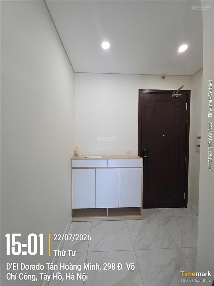 Cho thuê cc 2pn, 70m2 tại d. el dorado ii, võ chí công, giá tốt 16 triệu vnd/th