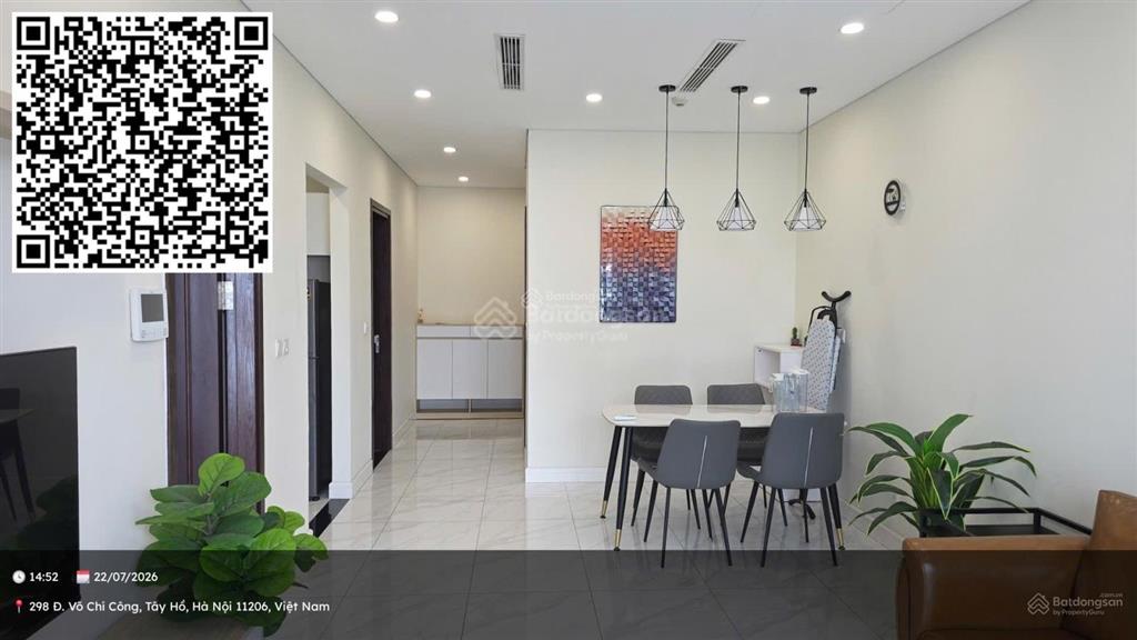 Cho thuê cc 2pn, 70m2 tại d. el dorado ii, võ chí công, giá tốt 16 triệu vnd/th