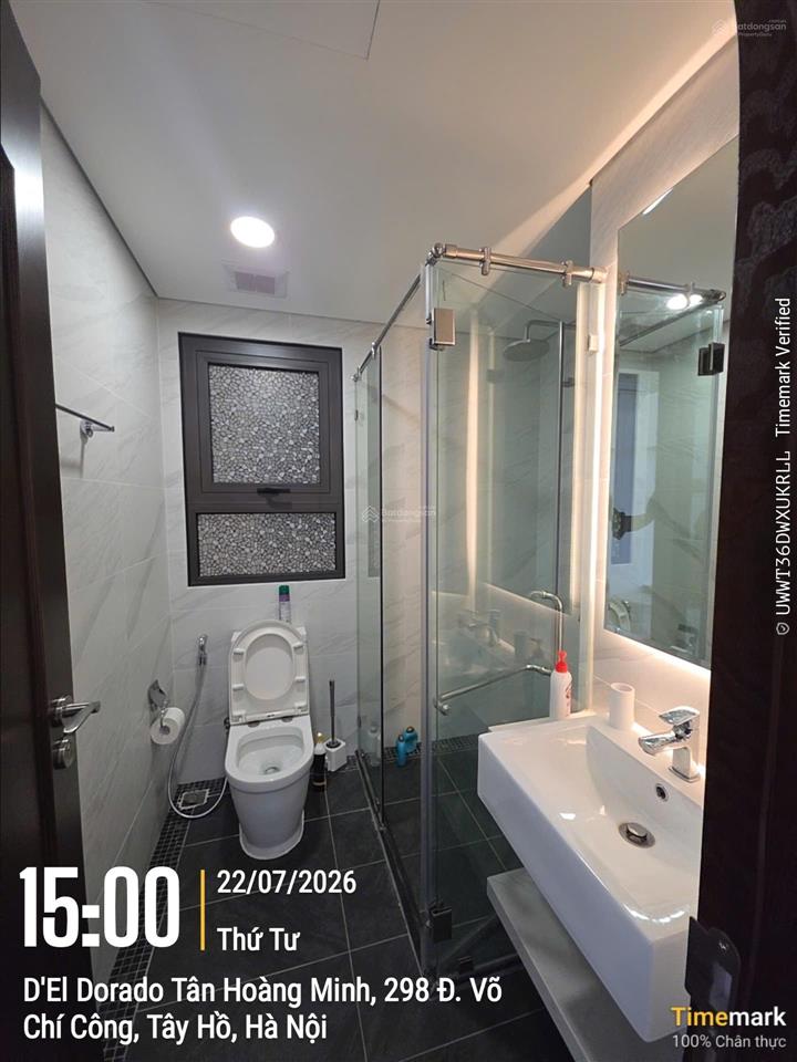 Cho thuê cc 2pn, 70m2 tại d. el dorado ii, võ chí công, giá tốt 16 triệu vnd/th