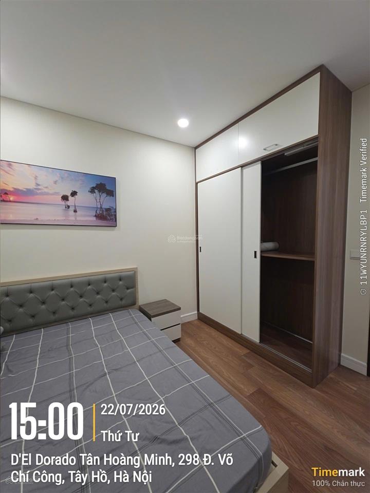 Cho thuê cc 2pn, 70m2 tại d. el dorado ii, võ chí công, giá tốt 16 triệu vnd/th