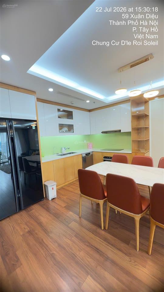 Cho thuê cc d’. le roi soleil, 18 triệu vnd, 88m2, 2pn, 2wc đẹp xuất sắc
