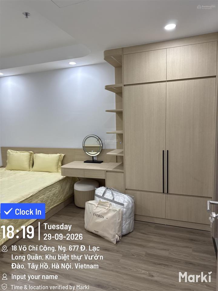 Cho thuê cc 93m2, giá tốt, view đẹp tại endless skyline west lake, võ chí công, tây hồ, hà nội