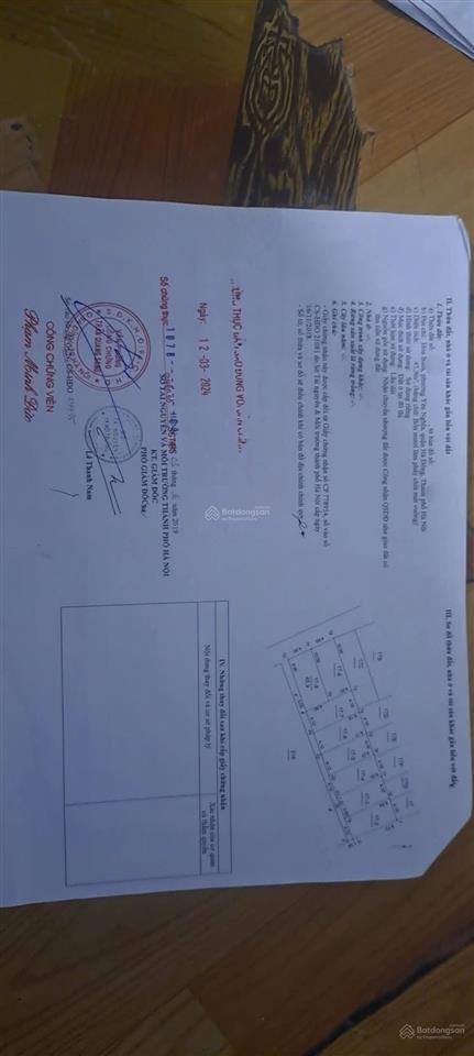 Bán đất tổ 14, yên nghĩa, hà đông