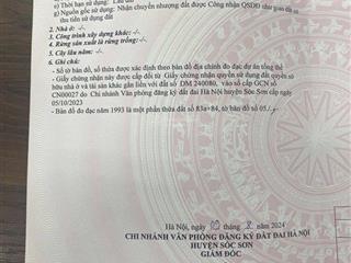 Chính chủ cần ra hàng 101m mặt đường 35 phố nỉtrung giã, kinh doanh ngày đêm quá đẹp