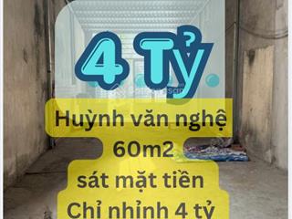 Nhanh mới còn! tân bình 60m2 nhỉnh 4 tỷ ngang 4m không lộ giới