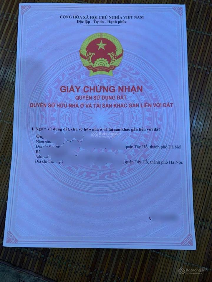 348m² mặt phố võ chí công  góc nguyễn hoàng tôn  vị trí vàng kinh doanh