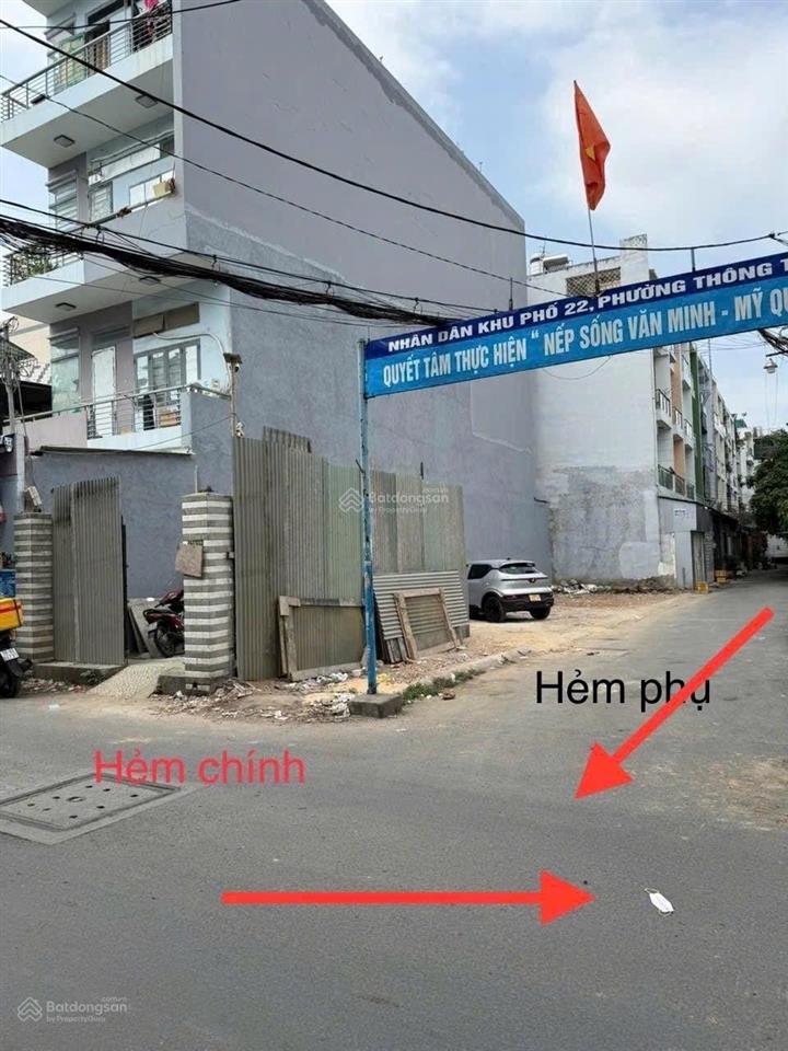 Lô đất góc 2 mặt hẻm xây 6 tầng phạm văn chiêu gò vấp