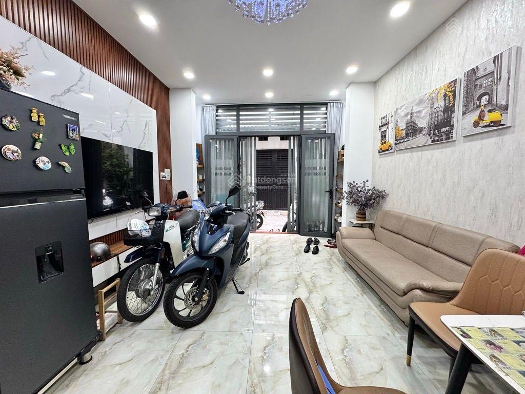 Nhà mới đẹp 4 tầng hẻm 4m chỉ 3 bước ra hẻm xe tải sổ hồng riêng