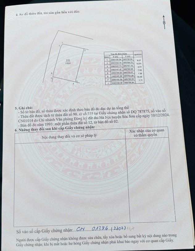 Lô góc 2 mặt tiền tiên chu  trung giã  hà nội  gần quốc lộ 3  đầu tư tiềm năng, an cư lý tưởng
