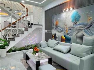 Nhà đẹp tân thới hiệp, quận 12, 60m2  1 trệt 1 lầu, giá chỉ 5 tỷ, vị trí đẹp, đáng mua ở ngay