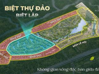 Retreat island  biệt thự đảo (đơn lập) giá 22,9tỷ 296m2 tại eco retreat long an  0963 552 ***