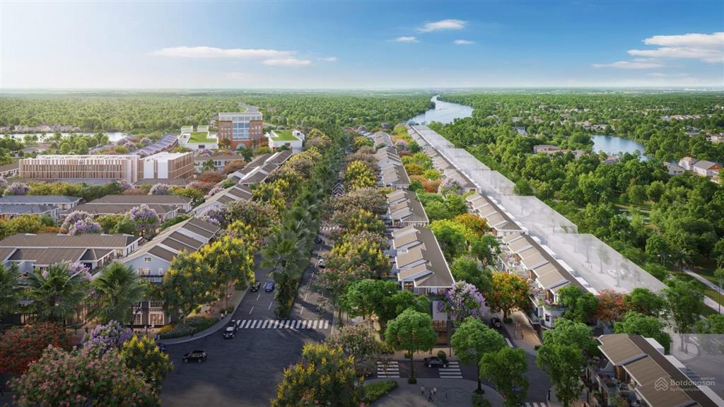 Nhà phố rừng hồng giá sau ck chỉ 4,95 tỷ tại eco retreat long an