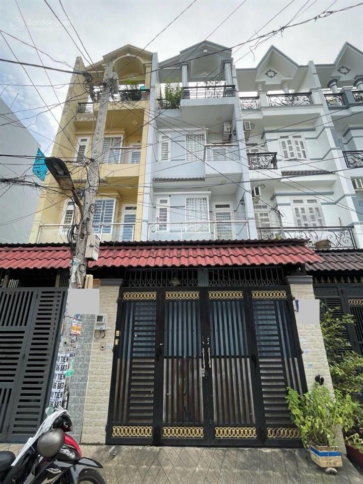 Bán gấp nhà 4 tầng, cách 20m mặt tiền đường tỉnh lộ 10, ngay chợ bà hom, bình tân, 4x17 giá chỉ 5,1