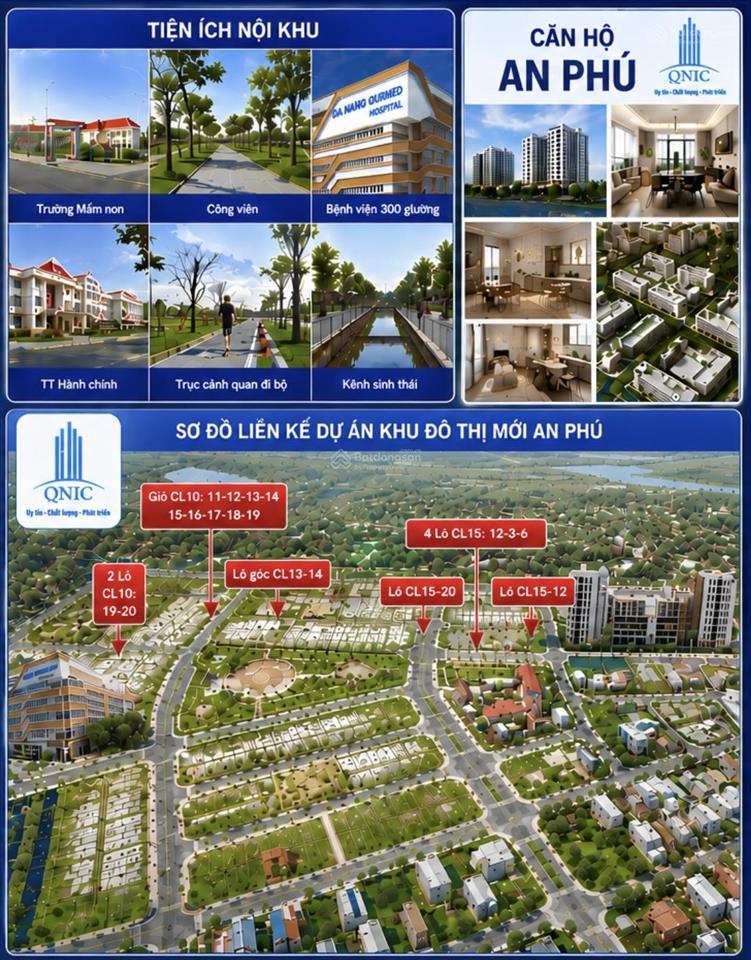 Cần bán lô đất 140m2 (7x20m) đường 25m khu đô thị an phú  the trident city tam kỳ, giá rẻ nhất khu