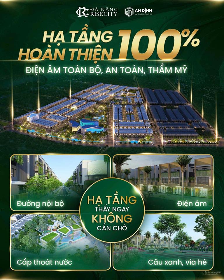 Mở bán lô đất nền cuối cùng kđt đà nẵng rise city quỹ đất hiếm hoi nam đà nẵng