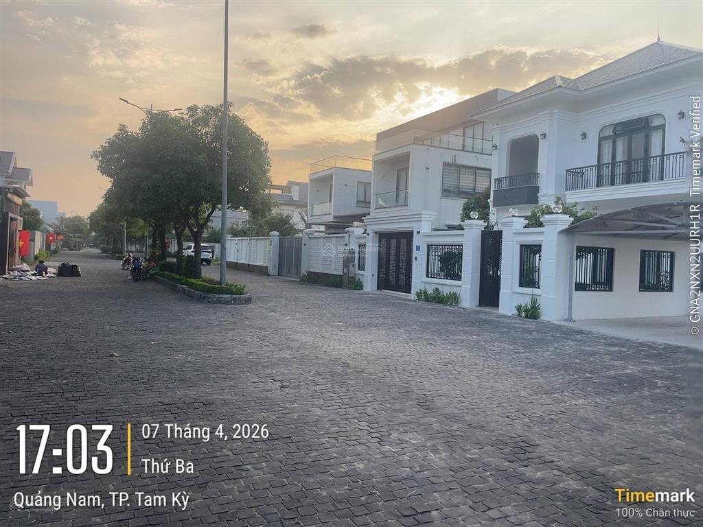 Cần bán gấp lô đất biệt thự 160m² khu biệt thự adb đáng sống bậc nhất tp. tam kỳ quảng nam cũ