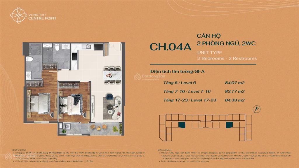 Chủ cần ra gấp căn 07 tầng cao, view đẹp chỉ 4,2 tỷ, nhà bàn giao cơ bản, giá đầu tư