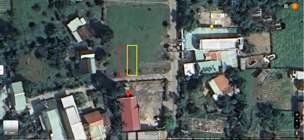 Bán 2 lô đất liền kề đường bê tông 5m. diện tích 1 lô 147,7m2. giá 950 triệu/ lô