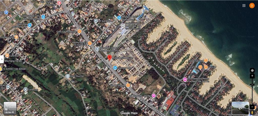 Bán đất 324m2 đường lạc long quân, điện dương, điện bàn, quảng nam chỉ với 13 tỷ