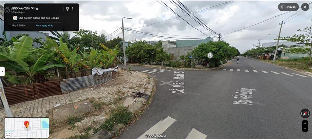 Bán đất 2 mặt tiền văn tiến dũng và cổ mân mai 5, giá 15 tỷ, 181.5 m2, view đẹp