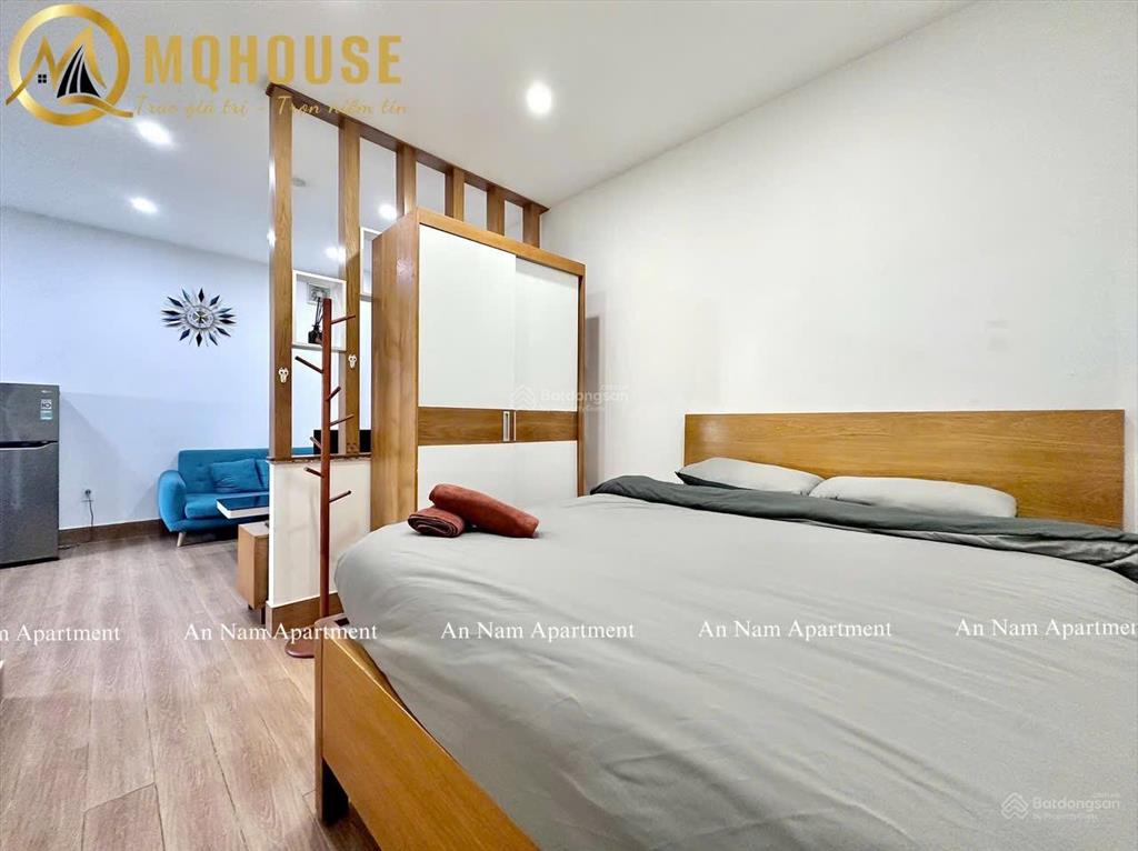 Chung cư mini dạng 1pn vách ngăn, dt 40m2 có thang máy, hầm xe. ngay công viên phú nhuận