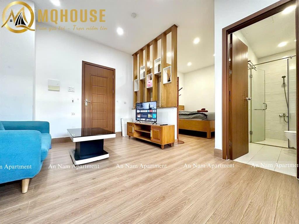 Chung cư mini dạng 1pn vách ngăn, dt 40m2 có thang máy, hầm xe. ngay công viên phú nhuận