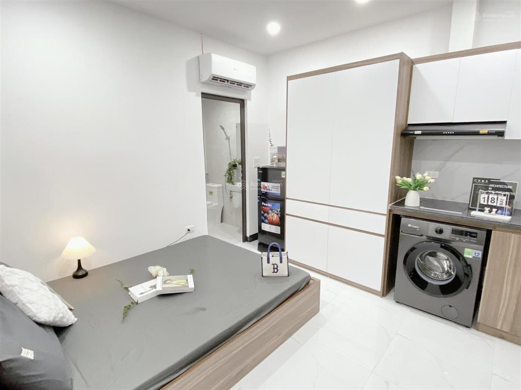 Cho thuê ccmn đầy đủ đồ có ban công, máy giặt riêng tại lê văn lương ở ngay giá chỉ 4tr5/1th