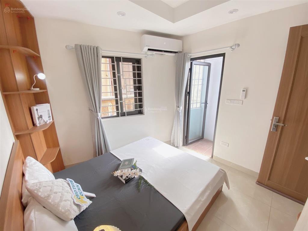 Cho thuê ccmn 1n1k 30m2 tại quan nhân, nhân chính có máy giặt riêng, ban công thoáng giá 6tr9