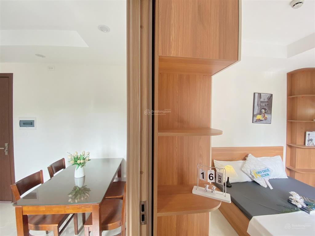Cho thuê ccmn 1n1k 30m2 tại quan nhân, nhân chính có máy giặt riêng, ban công thoáng giá 6tr9