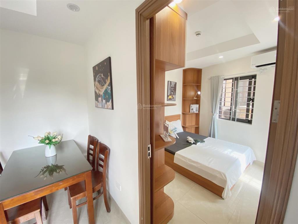 Cho thuê ccmn 1n1k 30m2 tại quan nhân, nhân chính có máy giặt riêng, ban công thoáng giá 6tr9